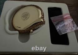 Estee Lauder Sly Fox Lucidity Powder Compact Country Chic White/gold Box/jewels