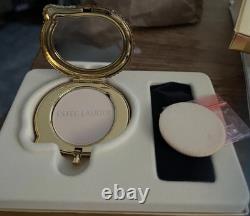 Estee Lauder Sly Fox Lucidity Powder Compact Country Chic White/gold Box/jewels