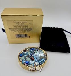 Estee Lauder Twinkling Sky Re-Nutriv Powder Compact Box Pouch