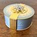 Excellent condition new in box 1940 s vintage Linda Lee dusting powder in box vintage cosmetics loose body powder with puff and Brooche