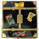 Extremely rare antique novelty suitcase enamel Compact Powder Box C. Early 20thC