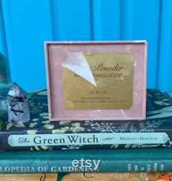 FREE SHIPPING-Vintage Merle Norman Marbled Pink Powder Box-3 Part Storage Vanity Box-Glam Decor-Bohemian-Stash Box-Gift Box-Nostalgia