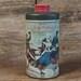 FREE SHIPPING Vtg Avon Currier and Ives Lady Skater Talc Powder Container