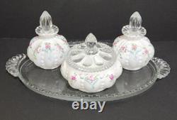 Fenton Charleton Limited Edition Vanity Powder Box Perfume Decanters Tray