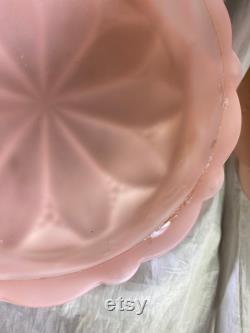 Fenton Pink Powder Dish