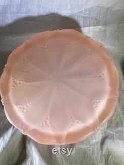 Fenton Pink Powder Dish