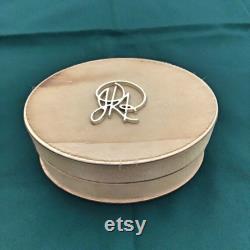 Fluid Gold JRP Viacel Powder Box, Makeup Cosmetic, 4 Long by 3 Wide by 1.75 Tall, by John Robert Powers, Gift Idea, Vintage Rare 1960s