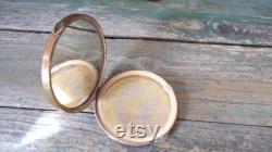 French Antique Powder Makeup box Souvenir de Paris s444