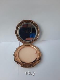 Golden England made powder box with patent number 764125