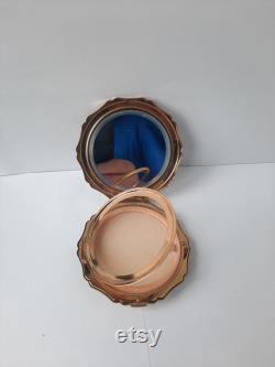 Golden England made powder box with patent number 764125