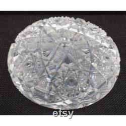 Gorham Sterling SilverArt Nouveau Crystal Powder Jar Vintage