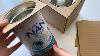 Great Idea To Recycle Iron Cans Flower Pots From A Can Of Infant Formula Nan And Cardboard