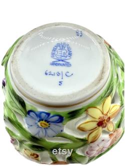 Herend Fantasy Bonbonnière Reticulated Potpourri Box