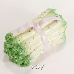 Herend Porcelain Figural Asparagus Covered Box 6070 C