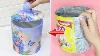 How To Make Storage Box With Milk Powder Cans And Plaster