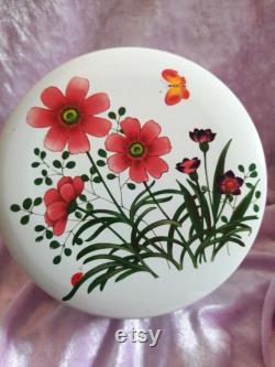 Japanese butterfly powder box made for Elizabeth Arden Japanese butterfly powder box made for Elizabeth Arden