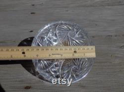 Jar Lid, Powder Puff Jar Lid, Glass Brass lid, Cut Glass Lid, Replacement Lid, Memories, Gift, Prop, Daysgonebytreasures