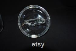 Jeanette Glass Elephant lid with bowl