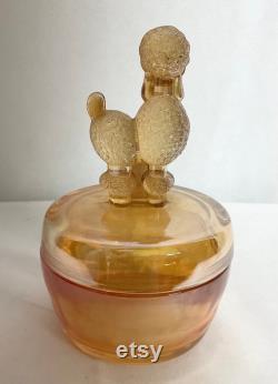 Jeanette Marigold Powder Dish Trinket Dish