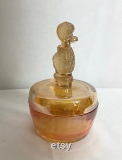 Jeanette Marigold Powder Dish Trinket Dish