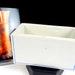 Ken Stevens Signed Northwest Art Pottery Blue Line Dresser Box Without Lid 1997