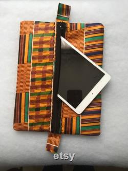 Kente Tablet Sleeve Tablet Cover. Customized to fit your tablet or laptop.