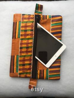 Kente Tablet Sleeve Tablet Cover. Customized to fit your tablet or laptop.