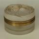 LALIQUE Crystal Vintage DAPHNE Trinket Jewelry Powder Box