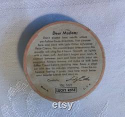 Lady Esther Facial Powder Lucky Rose Box