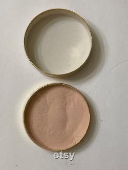 Lady Esther loose Face Powder Peach Shade in a paper container c. 1940s. see description