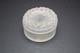 Lalique Dahlia Powder Box Lidded Jar Signed BEAUTIFUL 4.25 Inches Diameter