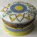 Limoges France Vintage Victorian Porcelain Dresser Jar Powder Vanity Box