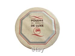 Lot of 3 Unused Vintage 1940s Face Powder Boxes Make Up Pressed Powder Compact Elfrida Erasmic and Gibbs Poudre de Luxe