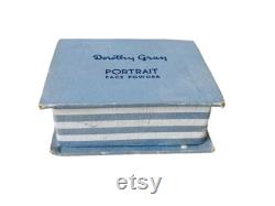 Lot of 3 Vintage 1940s Face Powder Boxes Pompeian Diadermine and Dorothy Gray