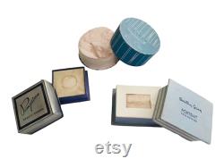 Lot of 3 Vintage 1940s Face Powder Boxes Pompeian Diadermine and Dorothy Gray