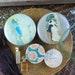 Lot of 4 Dusting Face Powders 1940s French L'Affaire and Bal d' Bain -unopened Irresistible and Ponds -open-no puff -EXTRA perfume, gloves
