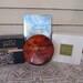 Lot of powder boxes, puff mitts Aviance, Desert Flower, Tweed bath powder, Tussy Midnight Mitt used. Vintage 1970s. Ship incl.
