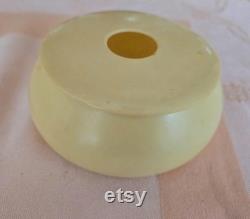 Lot of vintage French Ivory dressing table items 3 different lidded powder or trinket boxes, 2.5 1.5 swinging picture frame, 9.5 hairbrush