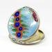 Louis Kuppenheim Germany Art Deco Silver 935 Guilloche Enamel Orientalist Powder Box- ca. 1920s