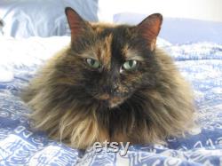 MIOJ Lidded Powder Jar, Vintage Drersser Vanity Covered Box, Applied Hand Painted Pinch-Formed Roses on Lid, Gold Gilt