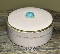 MT Daley Booty Box, 1920-1930's Mechanical Powder Box