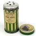 Mennen Talcum for Men Sample Size Powder Tin 1930s Litho Shaker Top 2 inches Vintage Vanity Display