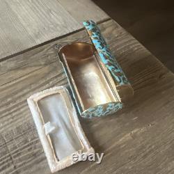 Mid Century Powder and Mirror Compact