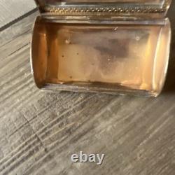 Mid Century Powder and Mirror Compact