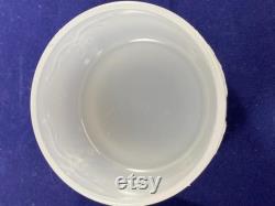 Milk Glass Souvenir Powder Box Cammar Iowa Trinket Box