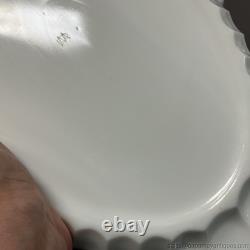 Milk Glass Vanity Set Roses and Bows Westmoreland Tray Perfumes Power Box