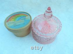 Mini Girls Boudoir Christmas Gift Set. Powder Puff, Powder Jar and Silky Dusting Powder. Talc and Cornflour Free.