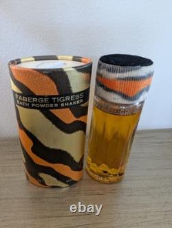 NEW Vintage Faberge Tigress Trip-Let Bath Powder Milled Bar Soap Cologne Box Set