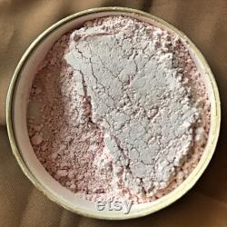 Natural Face Powder with Pink Puff, Blue Powder Box, Makeup Cosmetic, 3 Diameter by 1 Tall, by Lady Esther, Vintage Rare 1960s