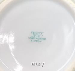 Nippon Dresser Set Powder Jar and Hair Receiver